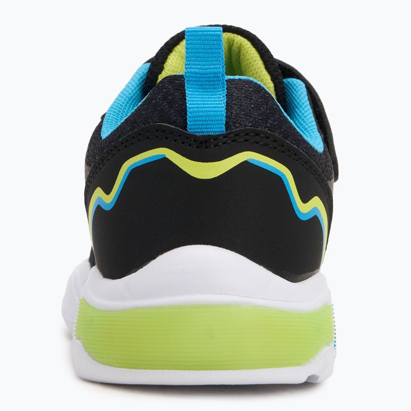 KangaROOS K-SLB Lighto EV jet black/limetta detská obuv 6