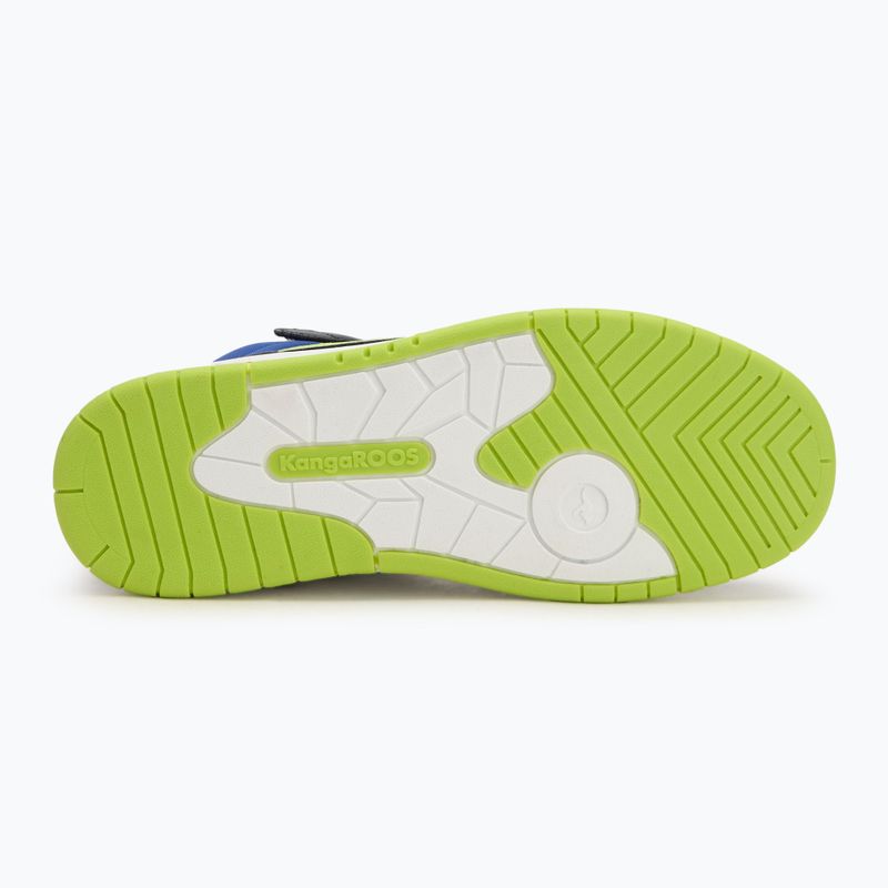 KangaROOS K-CP Hogan EV dark navy/lime detská obuv 4