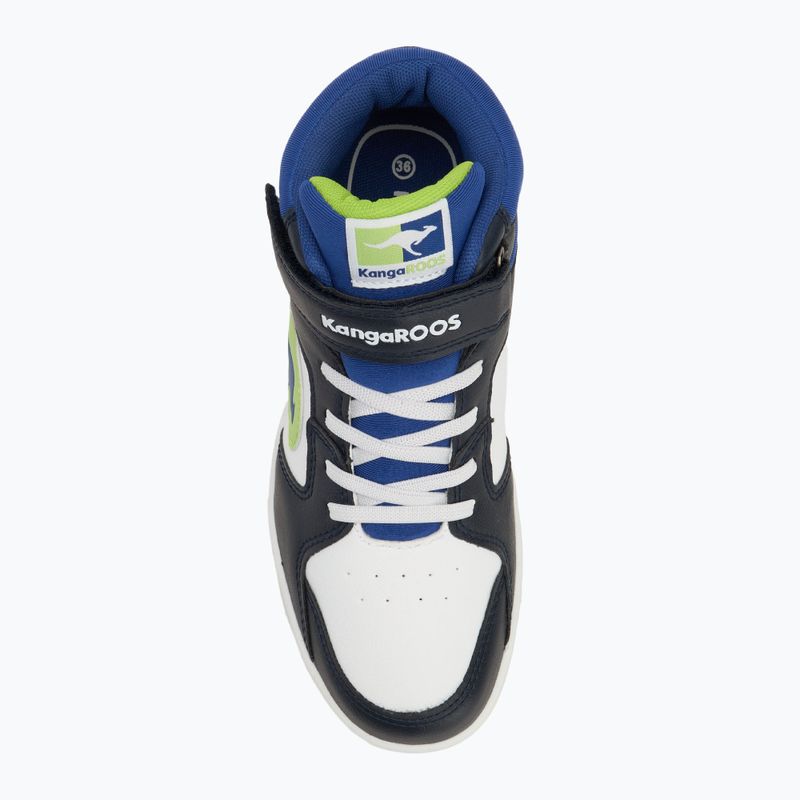 KangaROOS K-CP Hogan EV dark navy/lime detská obuv 5
