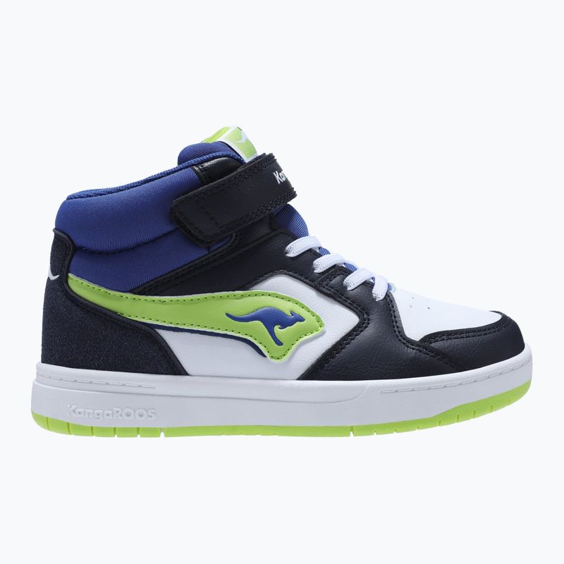 KangaROOS K-CP Hogan EV dark navy/lime detská obuv 8