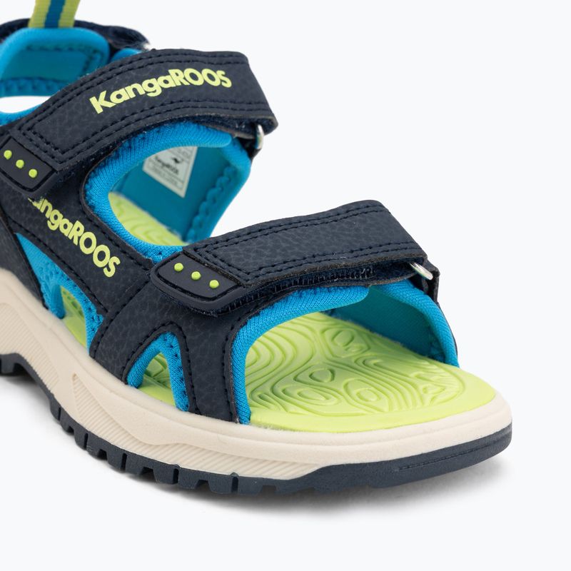Detské sandále Kangaroos K-AS Ture dark navy/lime 7