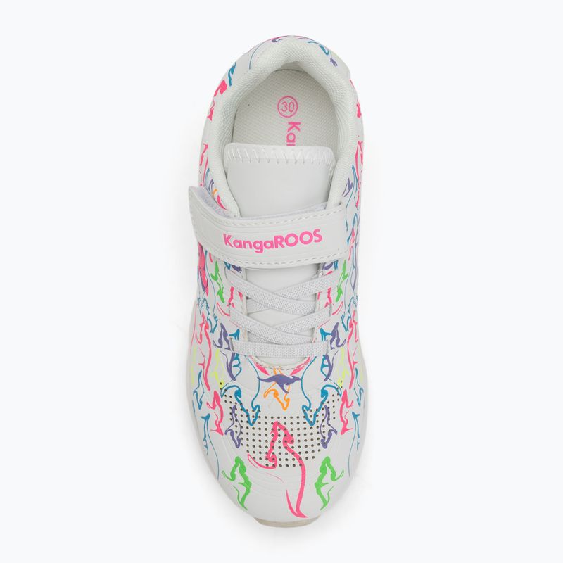 KangaROOS KX-Mega Multi EV 0090 white/multi detská obuv 5