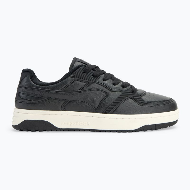 Pánske obuv  KangaROOS K-Draft Tony jet black / cool beige 2