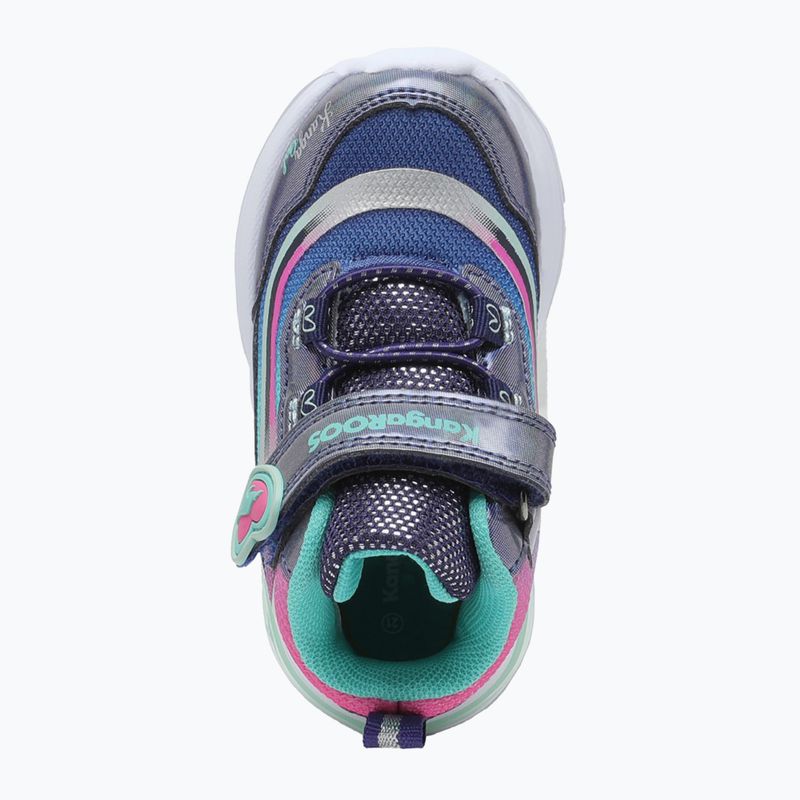 Detská obuv KangaROOS K-SLG Willow Mid EV navy / ocean 13