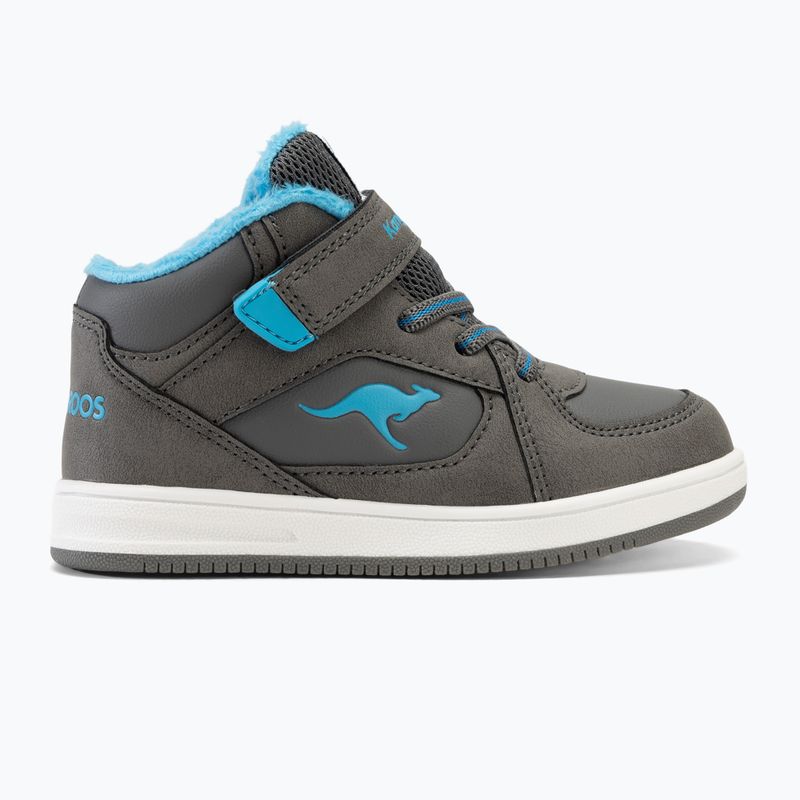 Detská obuv KangaROOS K-CPI Kalino Mid EV steel grey / sky 2