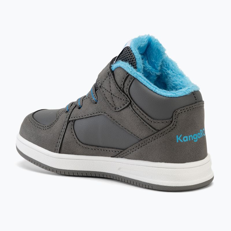 Detská obuv KangaROOS K-CPI Kalino Mid EV steel grey / sky 3