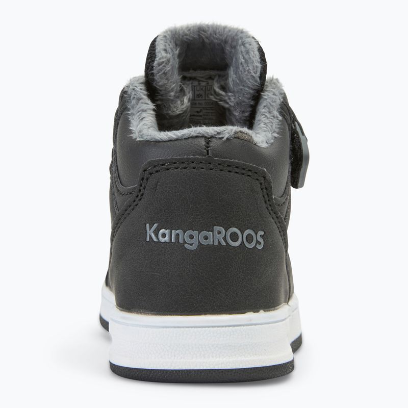 Detská obuv KangaROOS K-CPI Kalino Mid EV jet black / steel grey 6