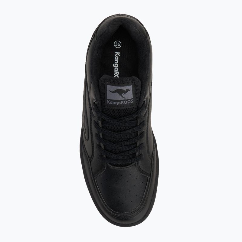 KangaROOS K-CP Dallas jet black/mono detská obuv 5