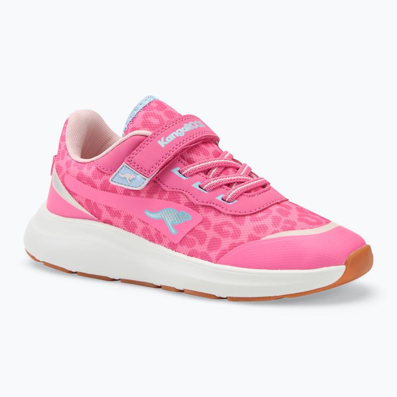 Detská obuv KangaROOS KB-Fancy EV daisy pink / blue sky