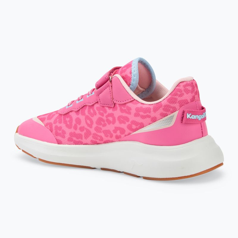 Detská obuv KangaROOS KB-Fancy EV daisy pink / blue sky 3