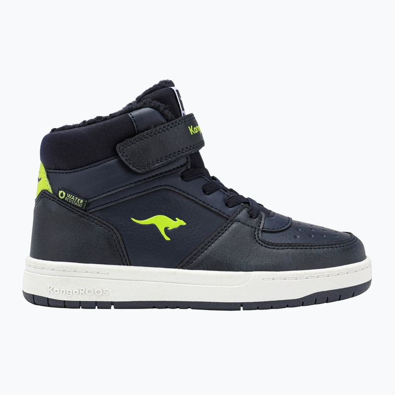 Detské topánky KangaROOS K-CP Bound Mid EV dark navy/lime