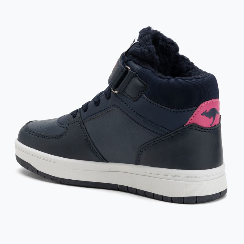 Detské topánky KangaROOS K-CP Bound Mid EV dark navy/daisy pink 3
