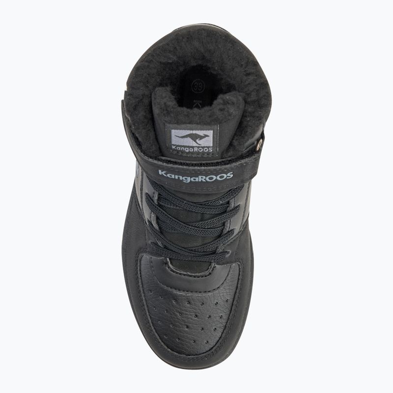 Detská obuv KangaROOS K-CP Bound Mid EV jet black / steel grey 5