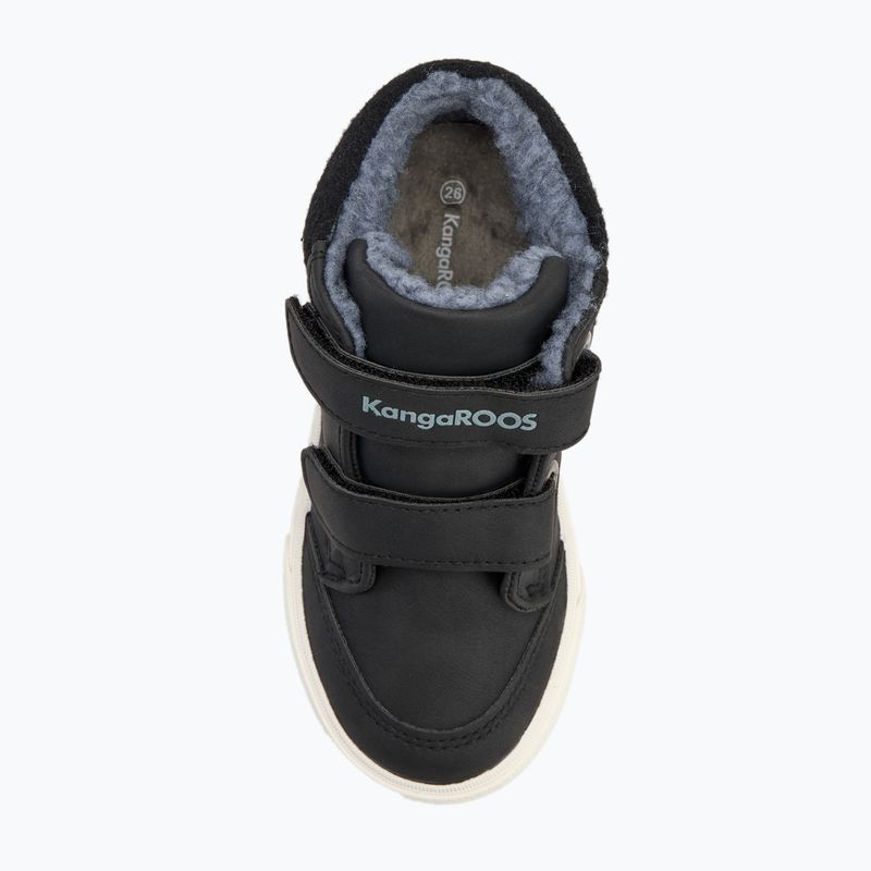 Detská obuv KangaROOS KaVu Primo V jet black / steel grey 5