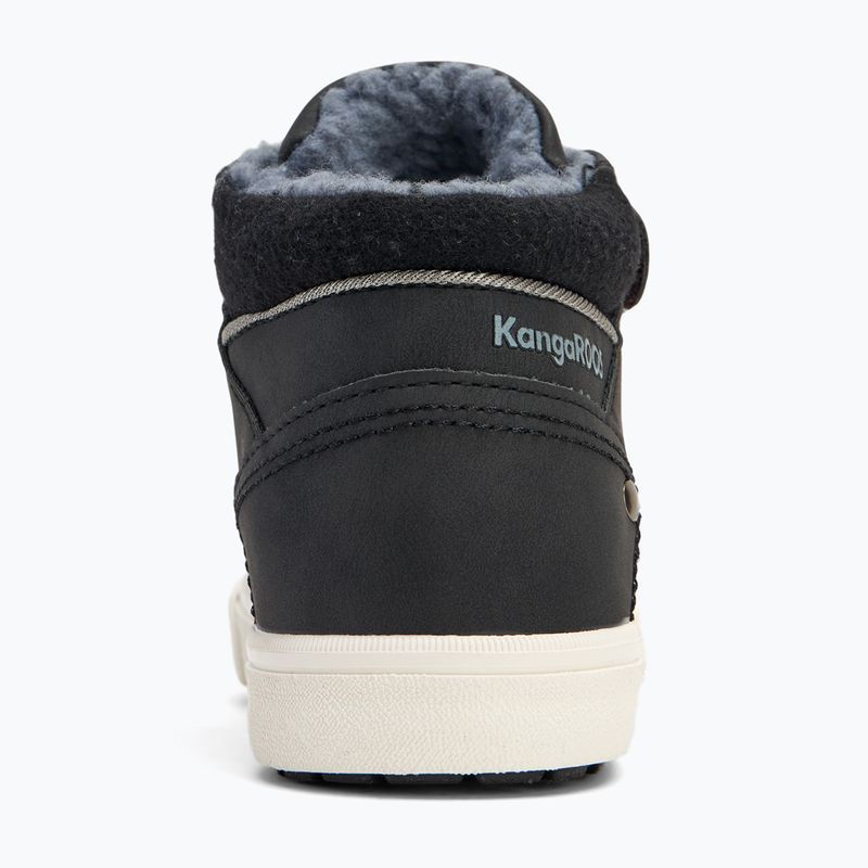 Detská obuv KangaROOS KaVu Primo V jet black / steel grey 6
