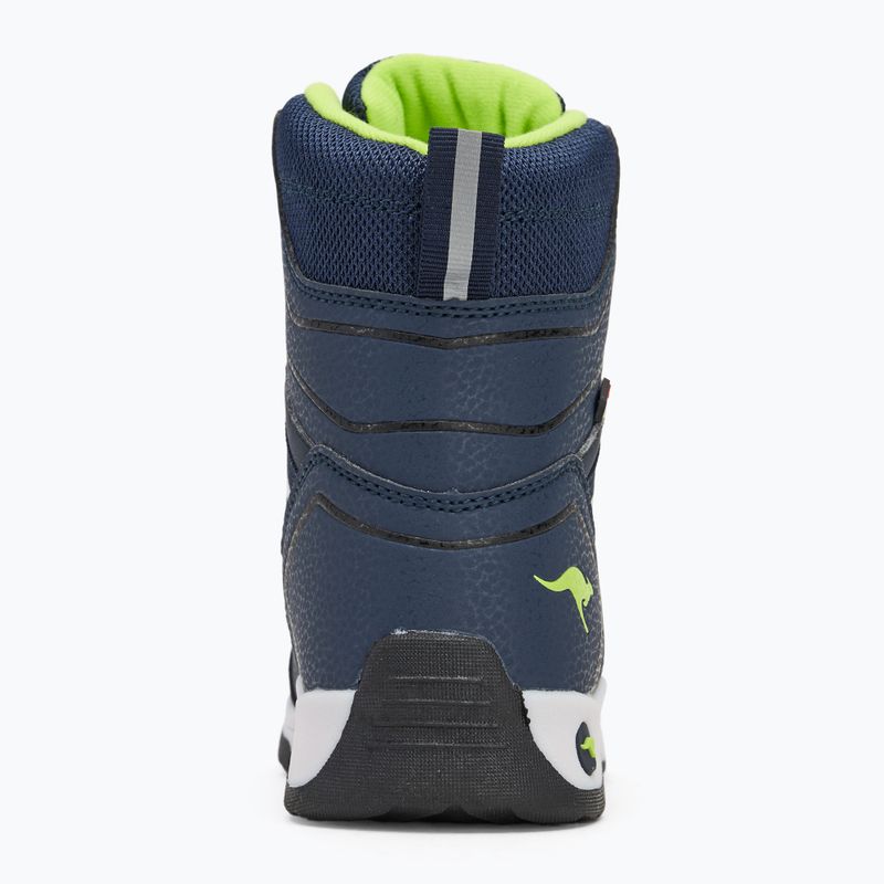 Detské snehule KangaROOS K-MJ Hunter RTX FX dark navy/lime 6