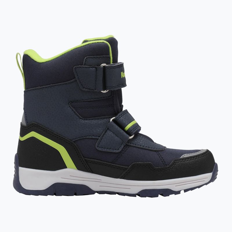 Juniorské snehule KangaROOS K-MJ Camp V RTX dk navy / lime 9