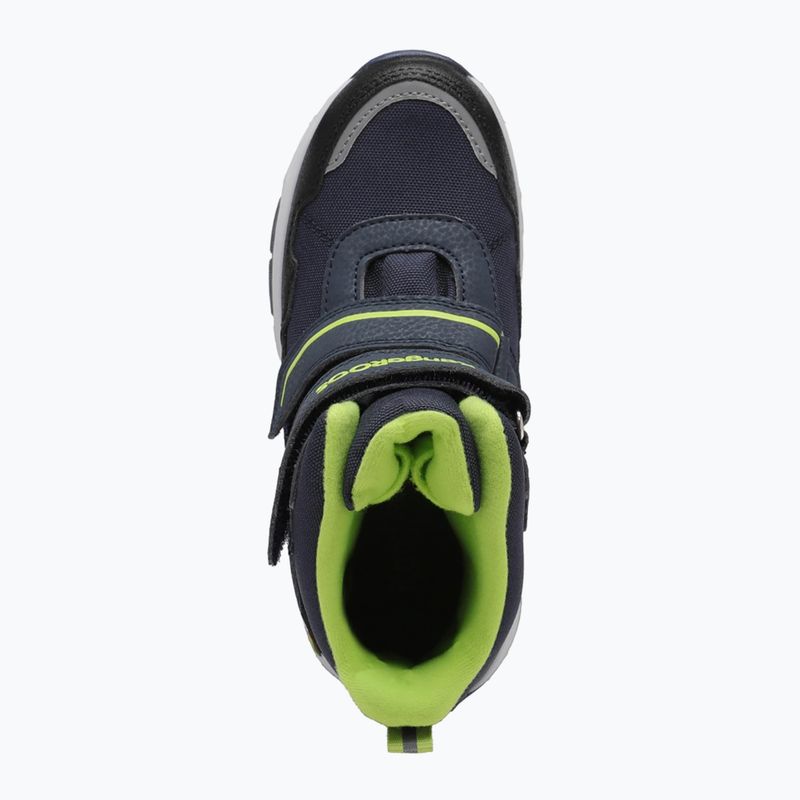 Juniorské snehule KangaROOS K-MJ Camp V RTX dk navy / lime 12