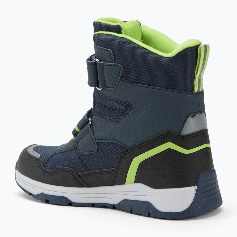 Juniorské snehule KangaROOS K-MJ Camp V RTX dk navy / lime 3