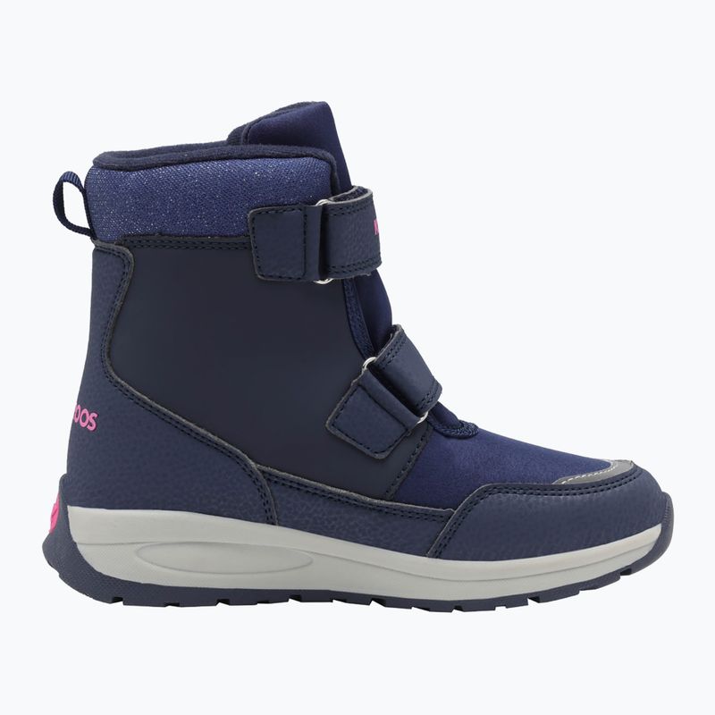 Juniorské snehule KangaROOS K-MJ Edison EV RTX SL dk navy / daisy pink 10