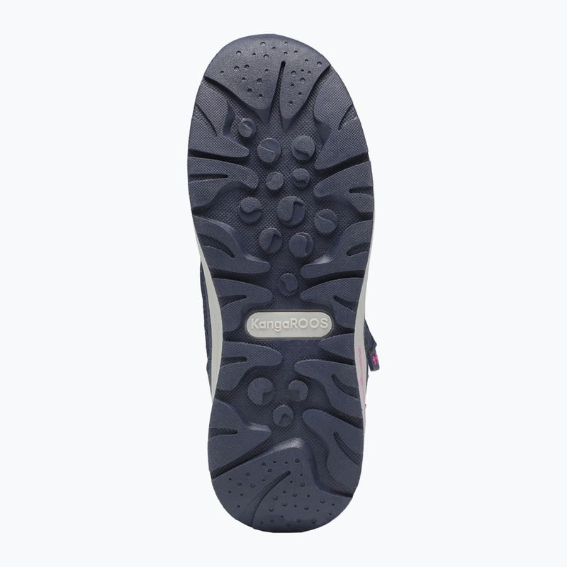 Juniorské snehule KangaROOS K-MJ Edison EV RTX SL dk navy / daisy pink 14