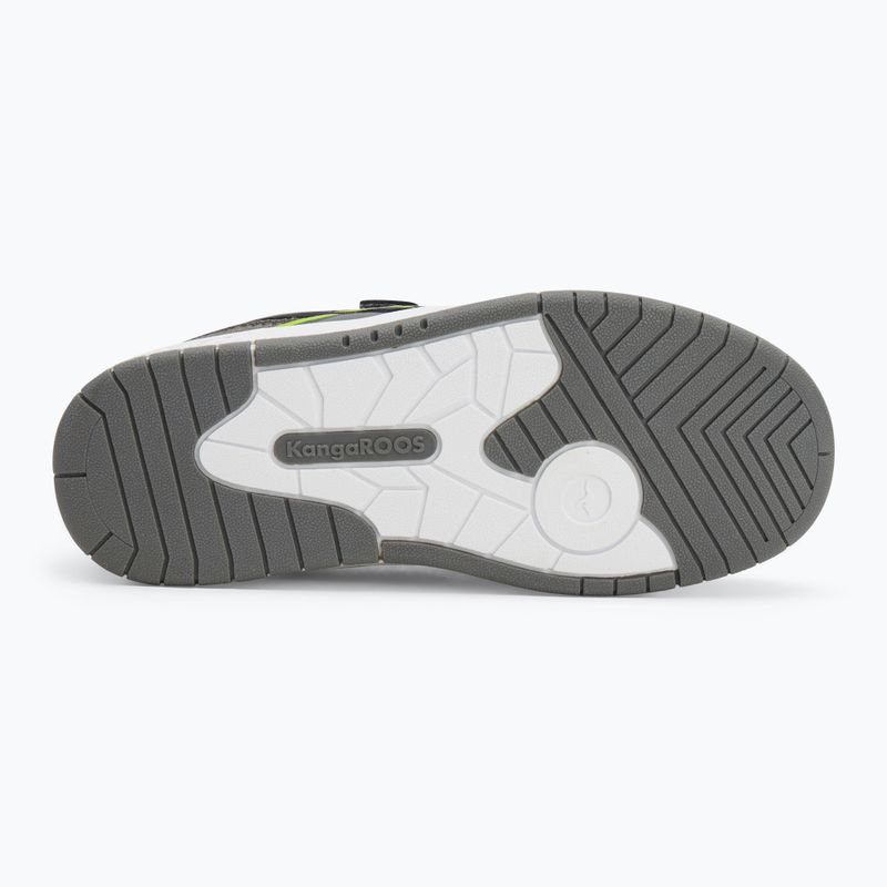 KangaROOS K-CP Bounder EV steel grey/neon green detská obuv 4