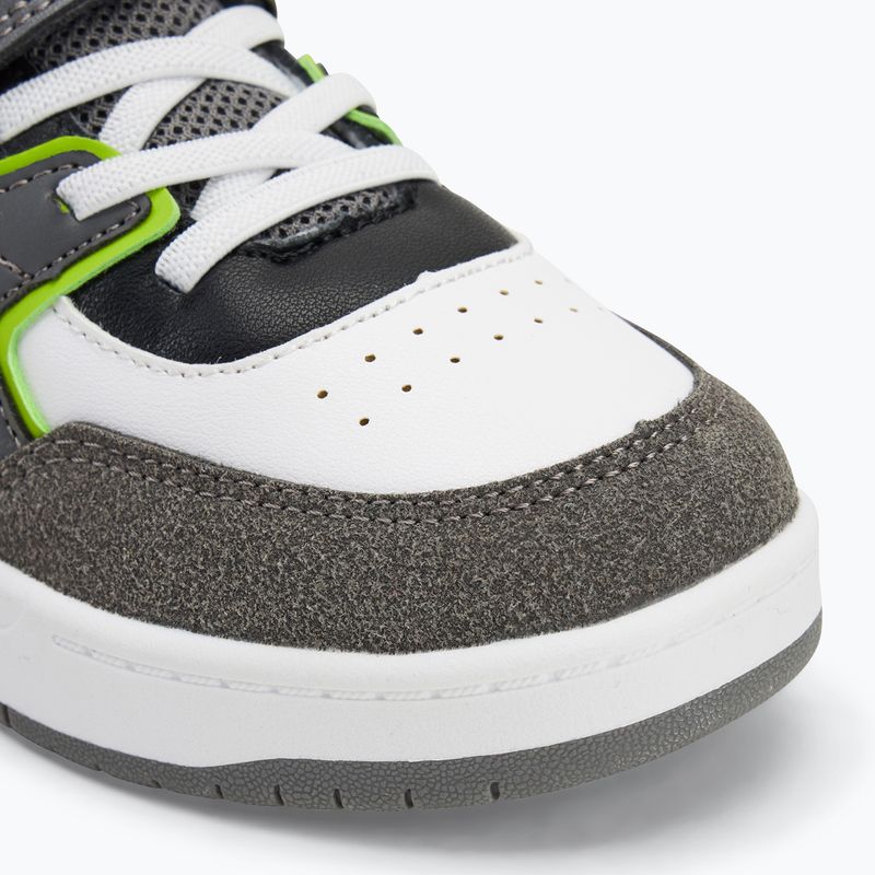 KangaROOS K-CP Bounder EV steel grey/neon green detská obuv 7