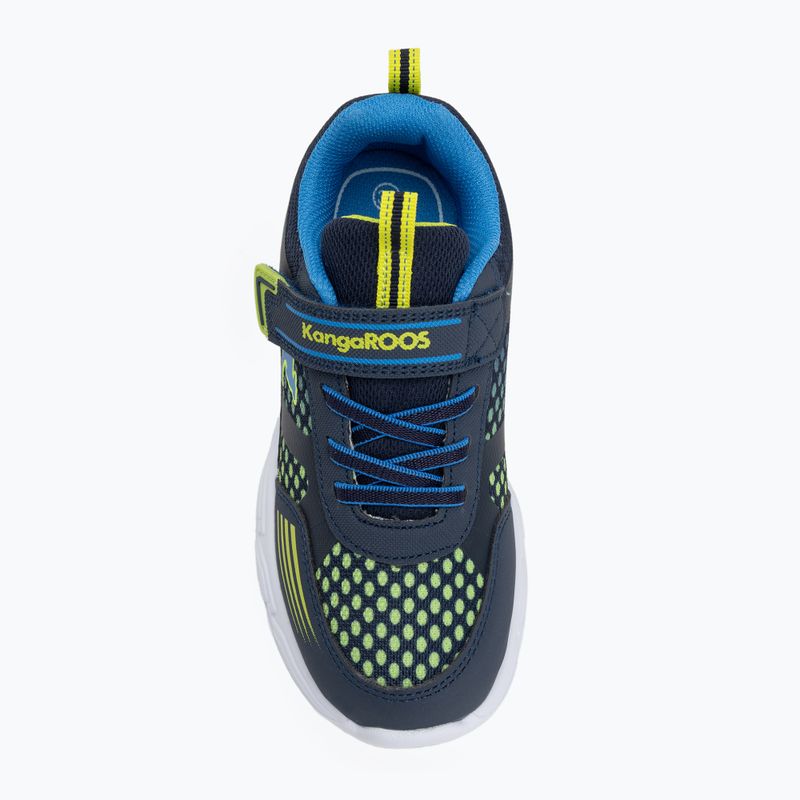 KangaROOS K-SLB Naro EV dark navy/lime detská obuv 5