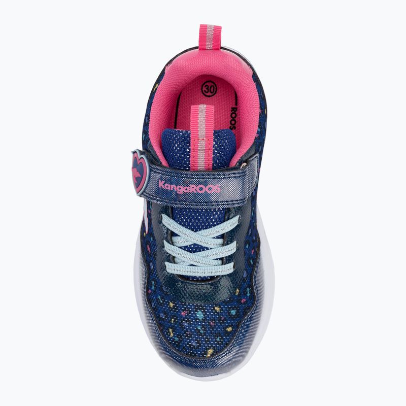 KangaROOS K-SLG Beauty EV navy/daisy pink detská obuv 5