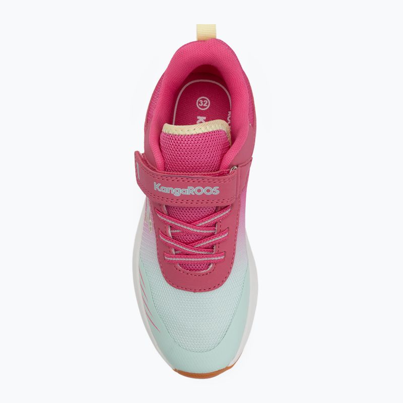 KangaROOS KB-Rida EV daisy pink/mint detská obuv 5