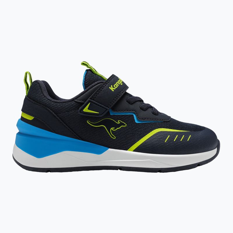 KangaROOS KD-Batter EV dark navy/lime detská obuv 8