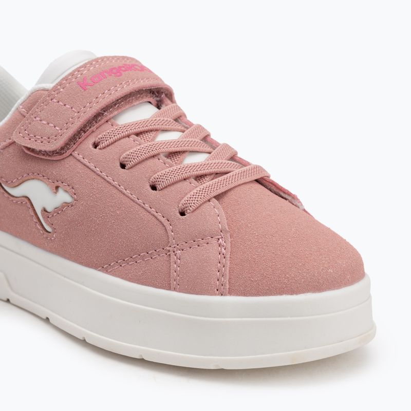 Detské topánky KangaROOS K-GK Milky EV rosewater/white 7