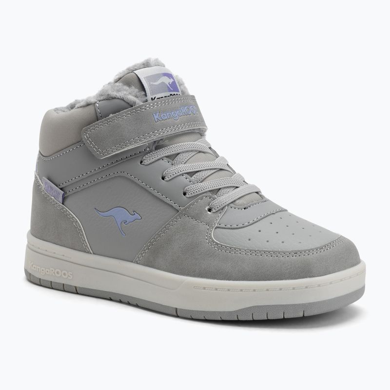 Detské topánky KangaROOS K-CP Bound Mid EV ultimate grey/lavendin