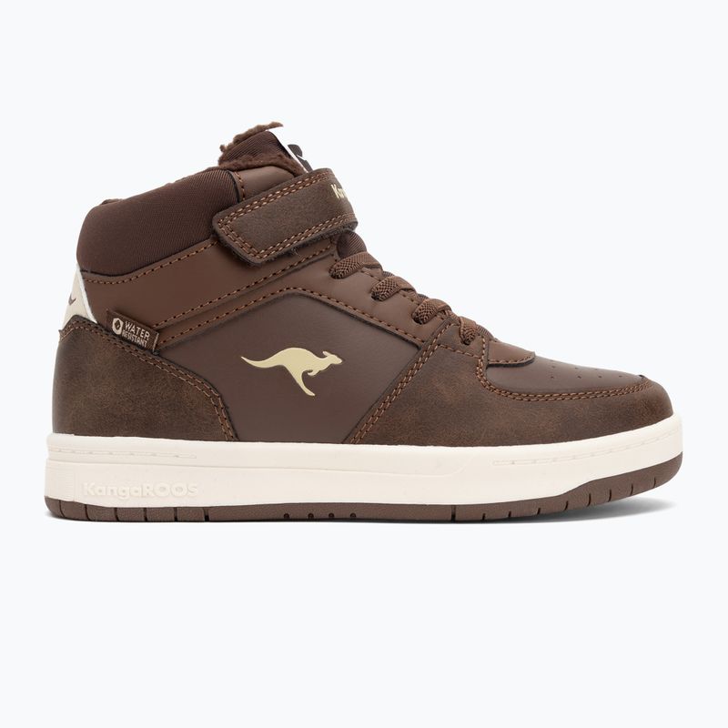 Detské topánky KangaROOS K-CP Bound Mid EV slate black/blond wood 2