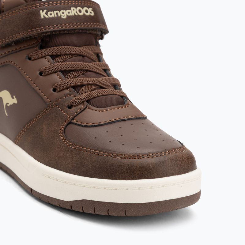 Detské topánky KangaROOS K-CP Bound Mid EV slate black/blond wood 7