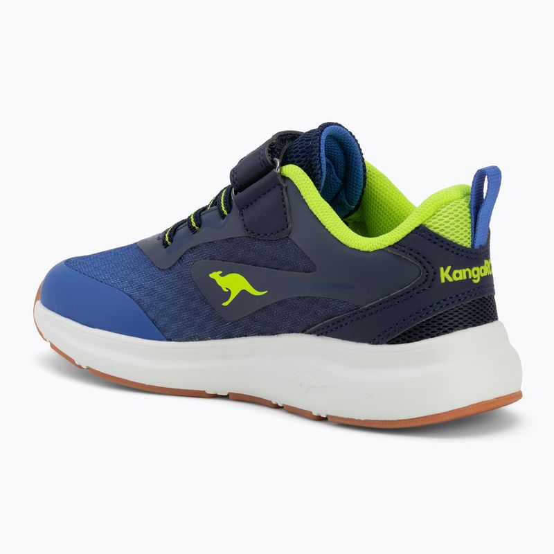 Detské topánky KangaROOS KB-Pang EV dark navy/lime 3