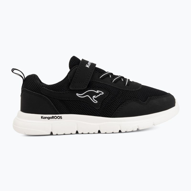 Detské topánky KangaROOS K-ETK Possum EV jet black/white 2