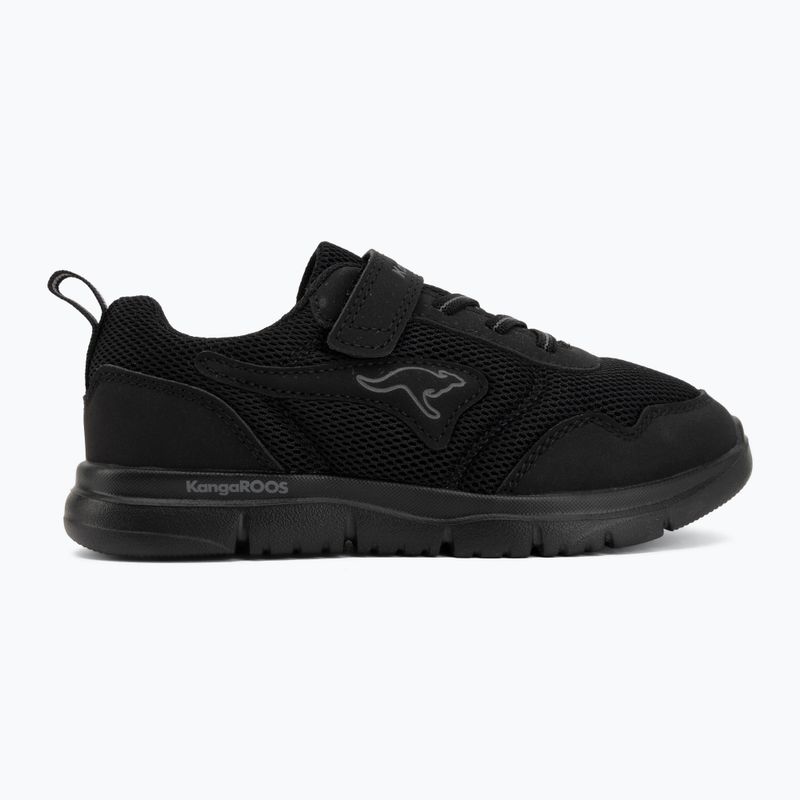 Detské topánky KangaROOS K-ETK Possum EV jet black black/mono 2