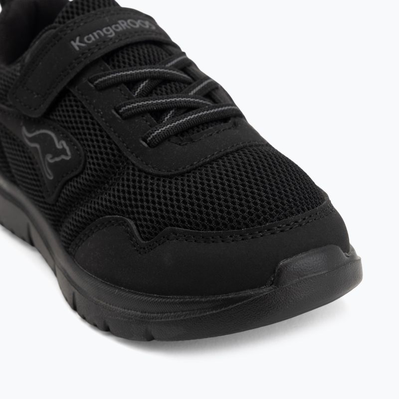 Detské topánky KangaROOS K-ETK Possum EV jet black black/mono 7
