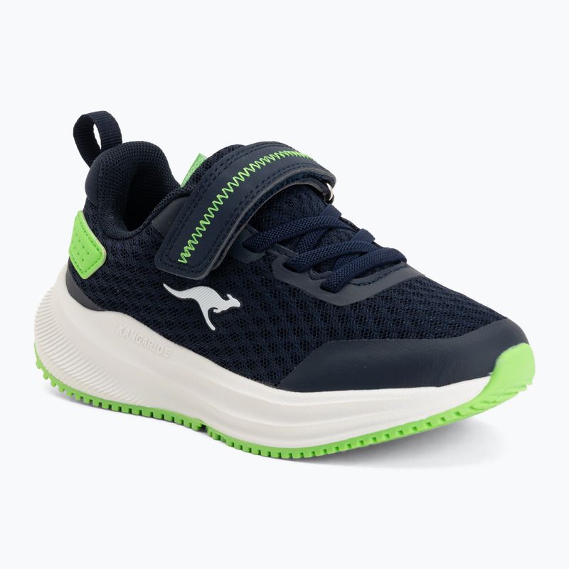 Detské topánky KangaROOS K-RDK Fam EV dark navy/lime
