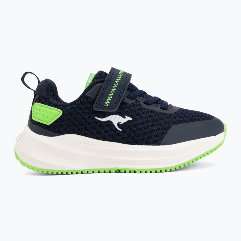Detské topánky KangaROOS K-RDK Fam EV dark navy/lime 2