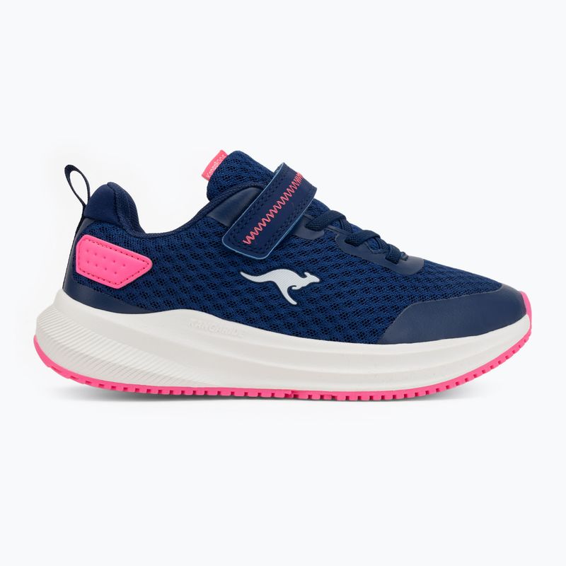 Detské topánky KangaROOS K-RDK Fam EV bellewether blue/neon pink 2