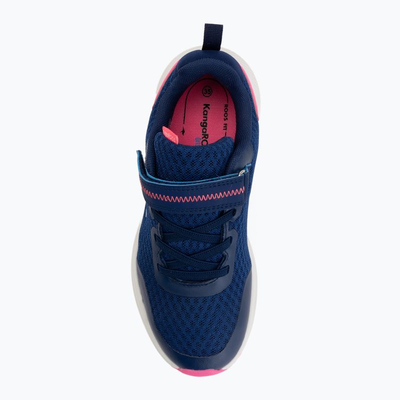 Detské topánky KangaROOS K-RDK Fam EV bellewether blue/neon pink 5