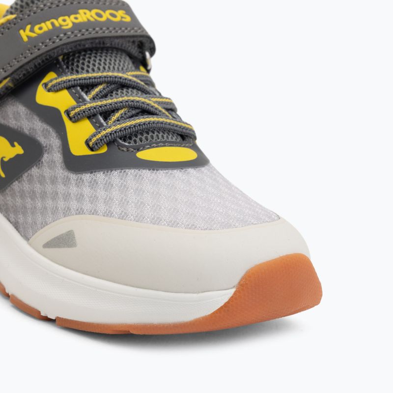 Detské topánky KangaROOS KB-Pang EV vapor grey/neon yellow 7