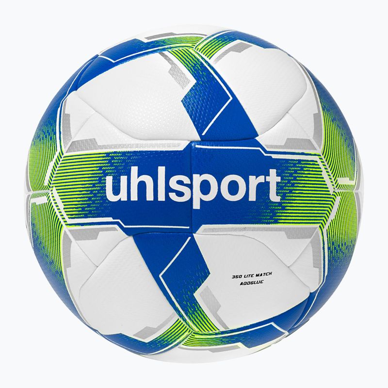 Futbalová lopta uhlsport 350 Lite Match Addglue white/royal/fluo yellow v. 4 4