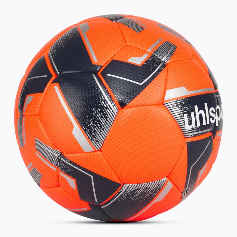 Futbalová lopta uhlsport 290 Ultra Lite Addglue fluo orange/marine/silver veľ.  3 2