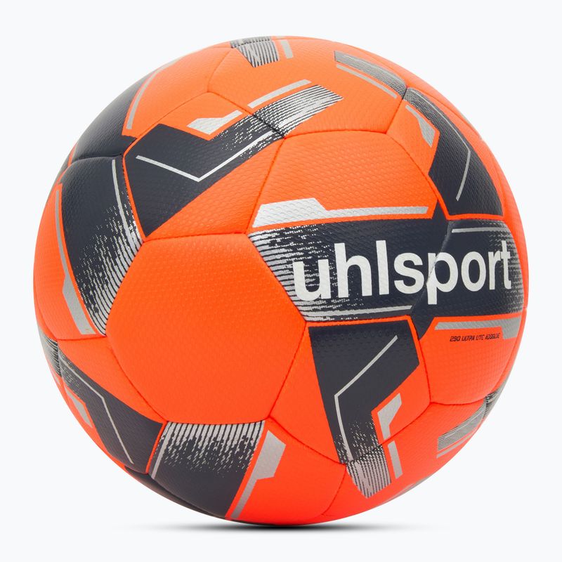 Futbalová lopta uhlsport 290 Ultra Lite Addglue fluo orange/marine/silver veľ.  5 2