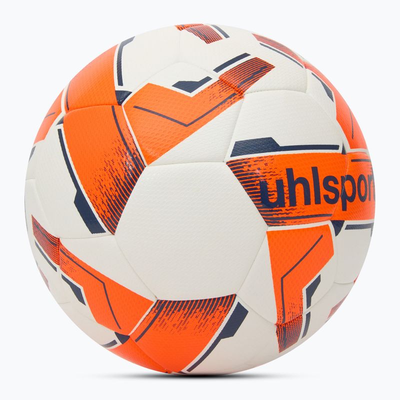 Futbalová lopta uhlsport 290 Ultra Lite Addglue white/fluo orange/navy veľ.  5 2