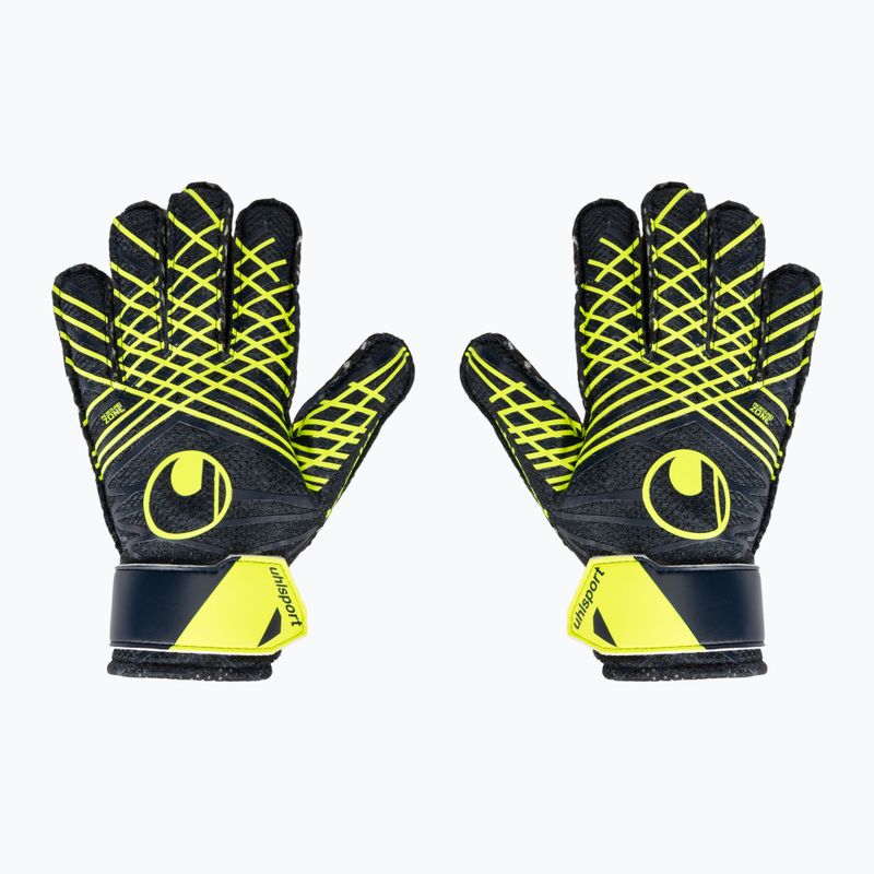 Brankárske rukavice uhlsport Prediction Starter Soft black/white/fluo orange