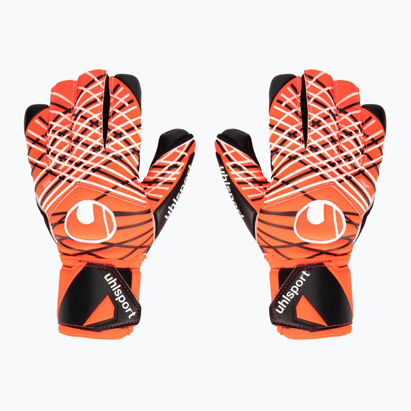 Brankárske rukavice uhlsport Super Resist + HN fluo orange/white/black